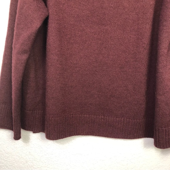 Banana Republic Men’s Burgundy Long Sleeves Knit Pullover Sweater Size XX-Large - Picture 6 of 6
